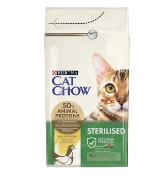 Сухой корм Purina Cat Chow Special Care Sterilized для кастрированных котов и стерилизованных кошек с курицей, 15 кг