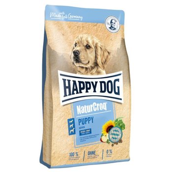 Сухой корм для собак Happy Dog Premium Naturcroq WELPEN для щенков всех пород от 4 недель до 6 месяцев и кормящих собак 15 кг
