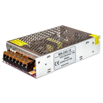 Led блок живлення 12V 20A 240Вт IP20 MN