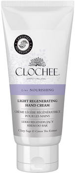 Krem do rąk Clochee Simply Organic lekki regenerujący 100 ml (5903205747013)