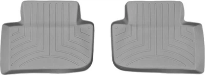 Автомобильные коврики в салон Weathertech на Porsche Macan 14- 2-й ряд серые Порше Макан WT0026609