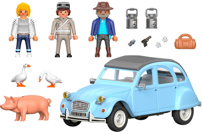 Ігровий набір фігурок Playmobil Classic Cars Citroen 2CV (4008789706409)