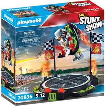 Zestaw do zabawy z figurką Playmobil Air Stunt Show Plecak odrzutowy (4008789708366)