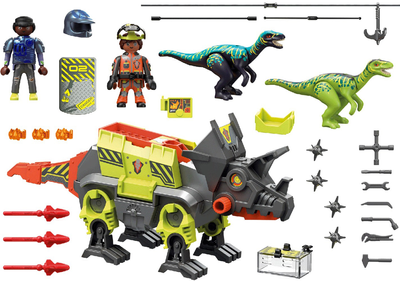 Zestaw figurek do zabawy Playmobil Dancing Bear Toys Dino Robot (4008789709288)