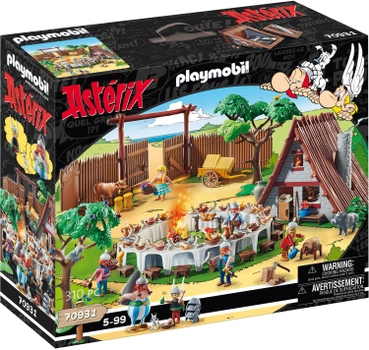 Ігровий набір фігурок Playmobil Asterix The Village Banquet 70931 (4008789709318)
