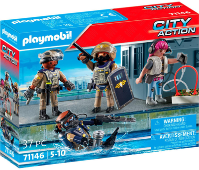 Zestaw figurek do zabawy Playmobil City Action Jednostki specjalnej (4008789711465)