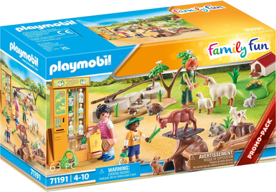Ігровий набір фігурок Playmobil Family Fun Мінізоопарк (4008789711915)