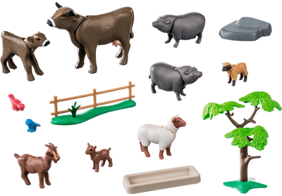 Zestaw figurek do zabawy Playmobil Country Zwierzęta gospodarskie (4008789713070)