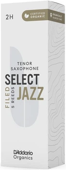 Трости для тенор-саксофона D'Addario ORGANIC SELECT JAZZ - TENOR SAX FILED 2H - 5 PACK