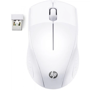 Мышка беспроводная для ПК и ноутбука HP 220 1600dpi 3кн USB Snow White (7KX12AA)