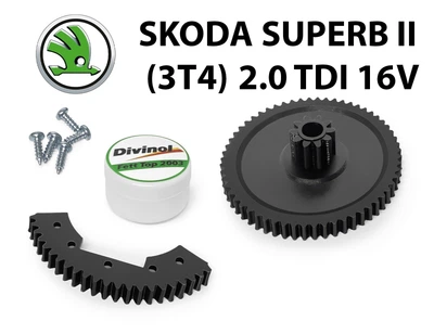 Ремкомплект дроссельной заслонки Skoda Superb II 2.0 TDI 16V 2009-2015 (03L128063)