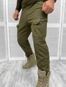 Тактичні брюки SoftShell Single Sword Олива 2XL