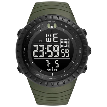 Часы наручные мужские Smael 1237 Army Green (15192)