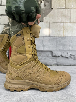 Тактичні берці Salomon Quest 4D Forces High GTX Coyote 45