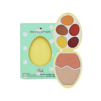 Палитра для макияжа Makeup Revolution Egg Face And Shadow Palette - Chick