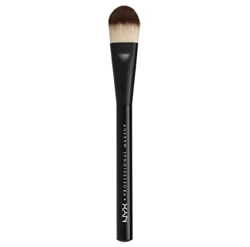 Профессиональная кисточка для жидких тональных основ NYX Pro Flat Foundation Brush