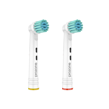Насадки совместимые с зубной щеткой ORAL-B/Braun - ProZone PRO-3D Sensitive (2 шт) Деликатная чистка
