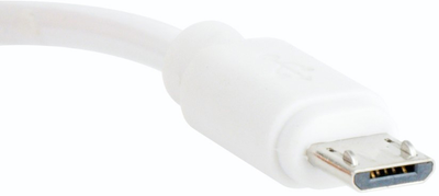 Spiralny kabel Cablexpert USB - MicroUSB 1.8 m Biały (CC-mUSB2C-AMBM-6-W)