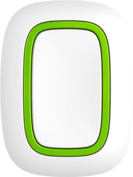 Bezprzewodowy przycisk alarmowy Ajax Button Biały (000014729)