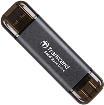 SSD диск Transcend ESD310C 512GB USB Type-A/USB Type-C 3D NAND (TS512GESD310C) External