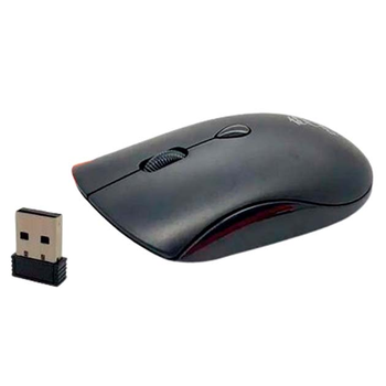 Миша Wireless Jeqang JW-330 2.4G 1000-2000DPI бездротова комп'ютерна для пк та ноутбуків Чорний