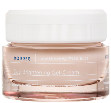Гель-крем для обличчя Korres Apothecary Wild Rose Day-Brightening Gel-Cream 40 мл (5203069104336)