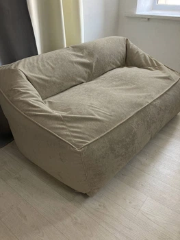 Диван бескаркасный 120х80х85 велюр Grand Bone ортопедический кресло мешок декоративный диван