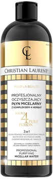 Płyn micelarny Christian Laurent Pour La Beaute profesjonalny oczyszczający z kompleksem 4 herbat 500 ml (5901761988840)
