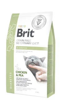 Сухий корм Brit Grain Free VetDiets Cat Diabetes беззерновий для котів, які страждають на цукровий діабет 2 кг
