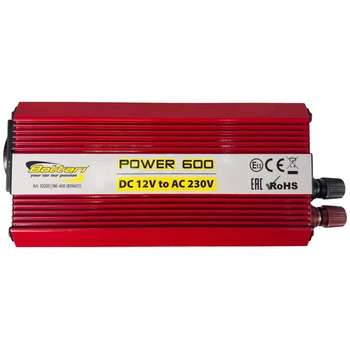 Автомобильный инвертор Bottari DC 12V - AC 230V 600W POWER-600 (30200-IS)
