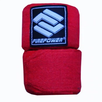 Бінти боксерські FirePower FPHW6 Cotton 4,5м Червоні