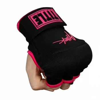 Бінт-рукавички TITLE Boxing Attack Nitro Speed ​​Wraps Чорні з рожевим (M)