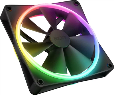 Вентилятор NZXT F140 RGB DUO 140 мм PWM Black (RF-D14SF-B1)