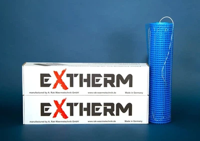 Теплый пол электрический Extherm нагревательный мат одножильный 2м² 400 Вт 0,5х4м (ETL 200-200)
