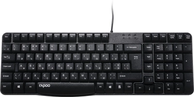 Клавиатура проводная Rapoo N2400 USB Black
