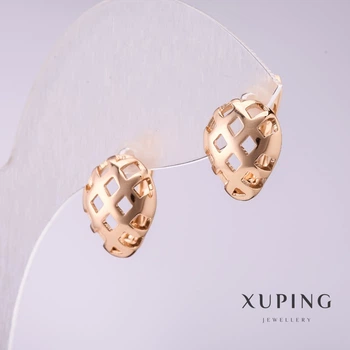 Серьги Xuping 10×14 мм позолота, ida55624