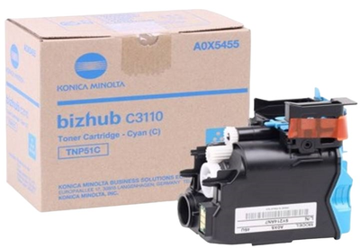 Toner Konica Minolta TNP51C Cyan (39281059827)