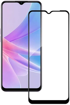 Защитное стекло ACCLAB 9H для смартфона Oppo A58 4G/A15/A16/A17/A17k/A18/A38 4G/A55 5G/A57/A77/Realme 10 5G Black (1283126583452)