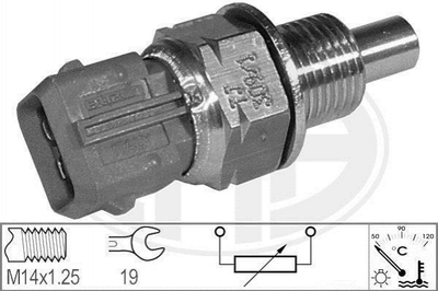 Датчик температури рідини, що охолоджує ERA 330709 Peugeot 206, 306, 406, Partner; Citroen Berlingo, Xsara 133866