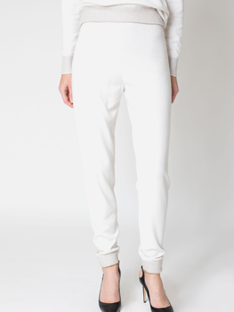 Spodnie damskie Deni Cler Milano T-Dc-554D-0N-20-11-1 40 Białe (3300000759173)