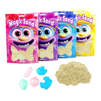 Кинетический песок Magic sand в пакете классический, 0,500кг 39403-1S
