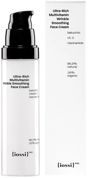Krem do twarzy Iossi Ultra-Rich Multivitamin Wrinkle Smoothing Face Cream wygładzający z bakuchiolem 50 ml (5904054130216)