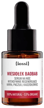 Serum Iossi Wiesiołek & Baobab intensywnie regenerujące na noc 10 ml (5907222501306)