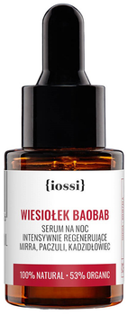 Serum Iossi Wiesiołek & Baobab intensywnie regenerujące na noc 10 ml (5907222501306)