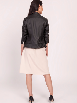 Куртка зі штучної шкіри жіноча Lanti Kr103 42 Чорна (5904252703380)