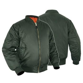 Куртка літна US BASIC MA1® FLIGHT JACKET Олива M