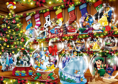 Puzzle Ravensburger Disney Snow Globes 70 x 50 cm 1000 elementów (4005556167722)