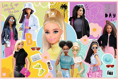 Puzzle Trefl Twoja ulubiona Barbie 60 x 40 cm 300 elementów (5900511230253)