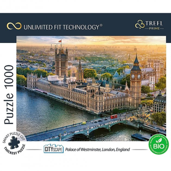 Puzzle Trefl Pałac Westminsterski Londyn Anglia 68 x 48 cm 1000 elementów (5900511107050)