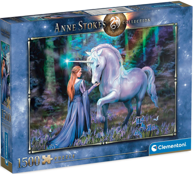 Пазл Clementoni Anne Stokes Collection Bluebell Woods 59.2 x 84.3 см 1500 деталей (8005125318216)